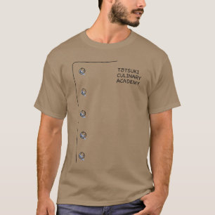 Camiseta Academia Culinária Totsuki Anime Manga Cosplay Sho