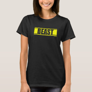 Camiseta Academia de Fera Treino de Academia de Fitness Ama