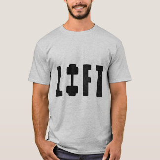 CAMISETA ACADÊMIA DE FITNESS LIFT E TREINO