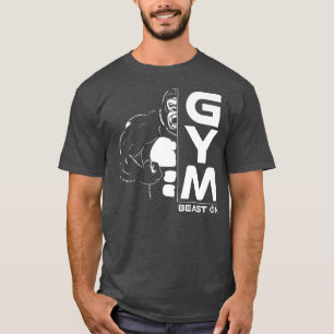 Camiseta academia de ginástica de malhação de ginástica de