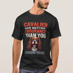 Camiseta Academia Divertida para Cachorro Spaniel Cavalier