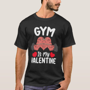 Camiseta Academia É Meu Dia Dos Namorados Treino De Fitness