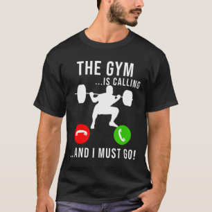 Camiseta Academia Está Chamando Treino Fitness Musculação P