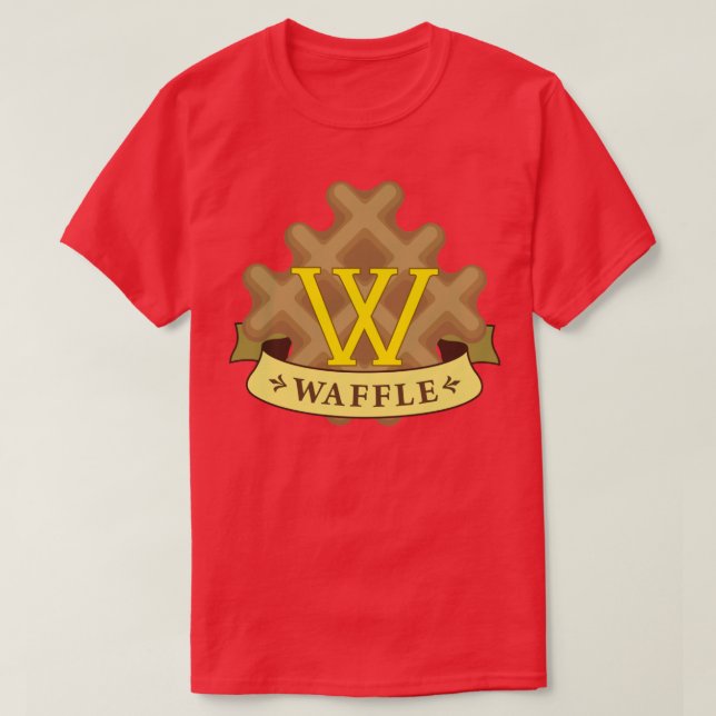 Camiseta Academia Girls und Panzer Waffle (Frente do Design)