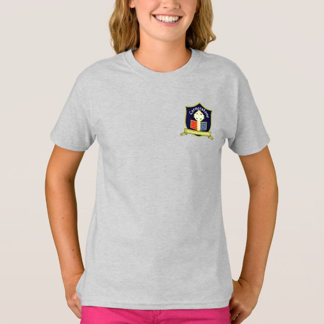 Camiseta Academia Homeschool Cornerstone (Frente)
