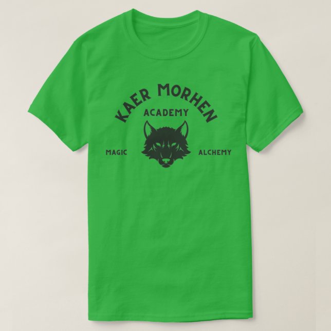 Camiseta Academia Kaer Morhen (Frente do Design)