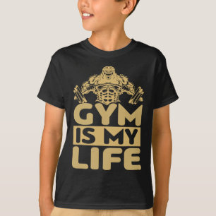Camiseta Academia Me Alimenta Motivação Para Musculação Imp