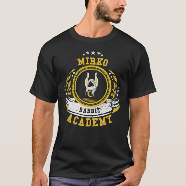 Camiseta Academia Mirko. T-Shirt essencial (Frente)