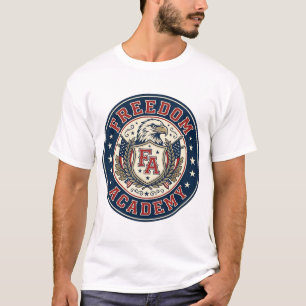 Camiseta Academia Patriótica Liberdade Universidade Patriót