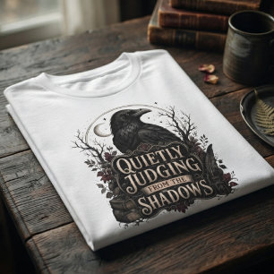 Camiseta Academia Sombria Corvo Onyx Barroco