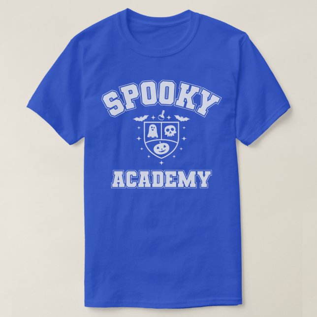 Camiseta Academia Spooky (Frente do Design)
