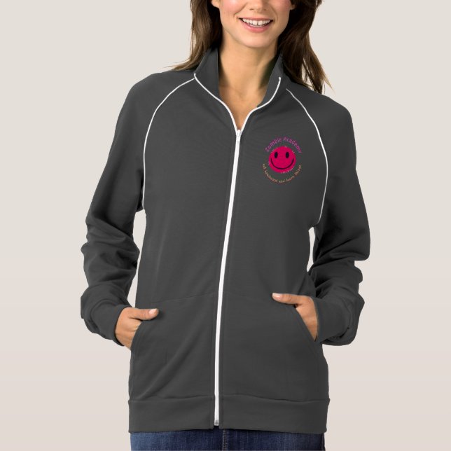 Camiseta Academia Zombie Face Zombie (Frente)