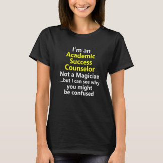 Camiseta Academic Success Counselor Job Career School Coach