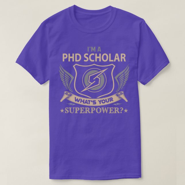 Camiseta Acadêmico do Phd O Que É O Seu Item De Presente De (Frente do Design)