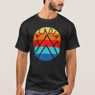 Camiseta Acadia Maine Nature Trilhas Montanhas Ar Livre Vin