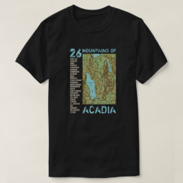 CAMISETA ACADIA MAP