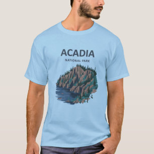 Camiseta Acadia National Park Cadillac Mountain