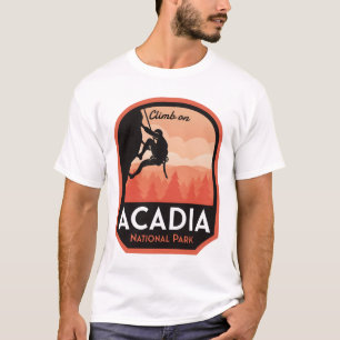 Camiseta Acadia National Park Escalada