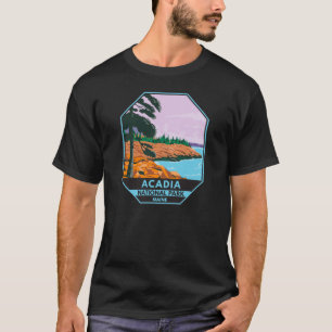 Camiseta Acadia National Park Maine Bar Harbor Vintage