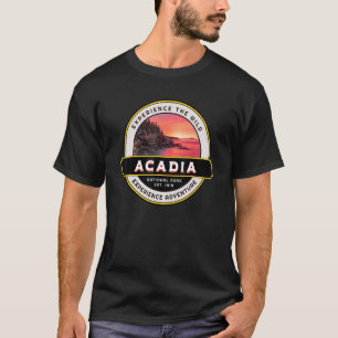 Camiseta Acadia National Park Maine Coastal