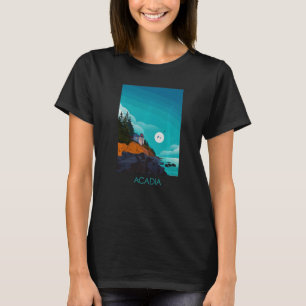 Camiseta Acadia National Park Maine Mountain Merchandise U