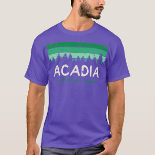 Camiseta Acadia National Park Vintage Souvenir Maine ME