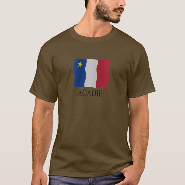 Camiseta Acadian flag (Frente)