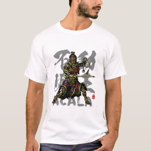 Camiseta Acala "Fudo Myo-o" Caligrafia