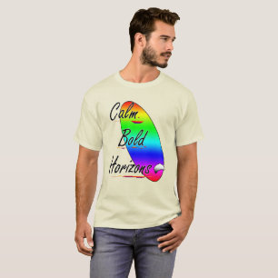 Camiseta Acalme horizontes ousados surfando