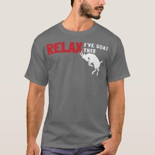 Camiseta Acalme-se Fazenda de fazendeiros Rela. Eu tenho qu
