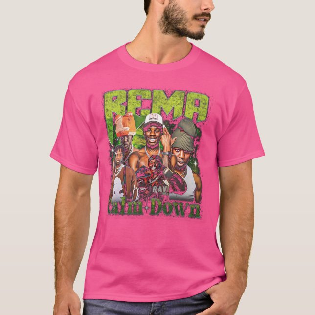 Camiseta Acalme-se Rema (Frente)