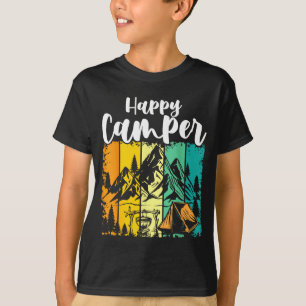 Camiseta Acampador engraçado atividade ao ar livre amante d
