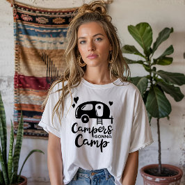 Camiseta Acampadores Vão Acampar