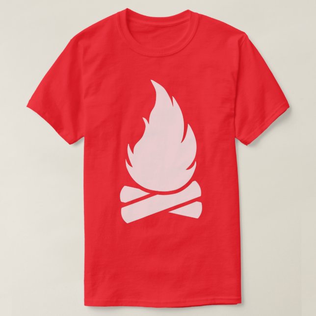 Camiseta Acampamento (Frente do Design)
