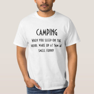Camiseta acampamento