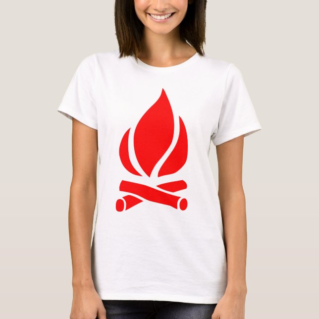 Camiseta Acampamento (Frente)