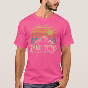 Camiseta Acampamento ao ar livre Wyoming no Grande Teto das
