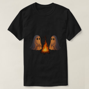 Camiseta Acampamento Assombrado de Fantasmas – Estética Aco