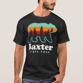Camiseta Acampamento Baxter State Park Bear Maine