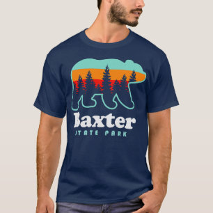 Camiseta Acampamento Baxter State Park Bear Maine