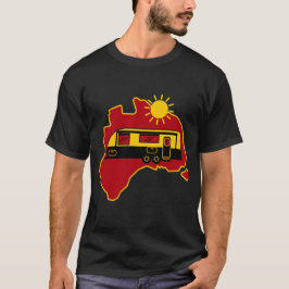Camiseta Acampamento Caravan australiano