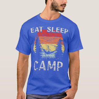 Camiseta Acampamento Coma Acampamento do Sono