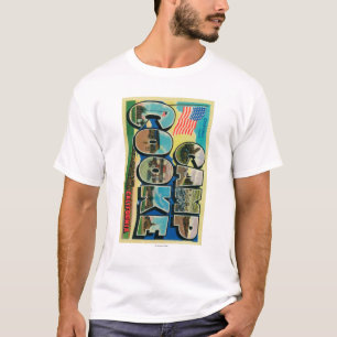 Camiseta Acampamento Cooke, Califórnia - grandes cenas da