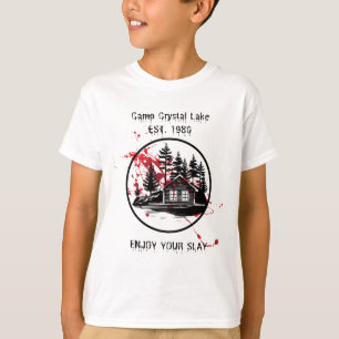 Camiseta Acampamento Crystal Lake Aproveite sua apresentaçã
