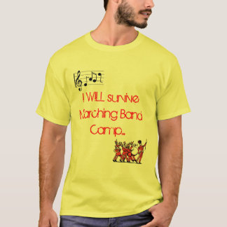 Camiseta Acampamento da banda da sobrevivência