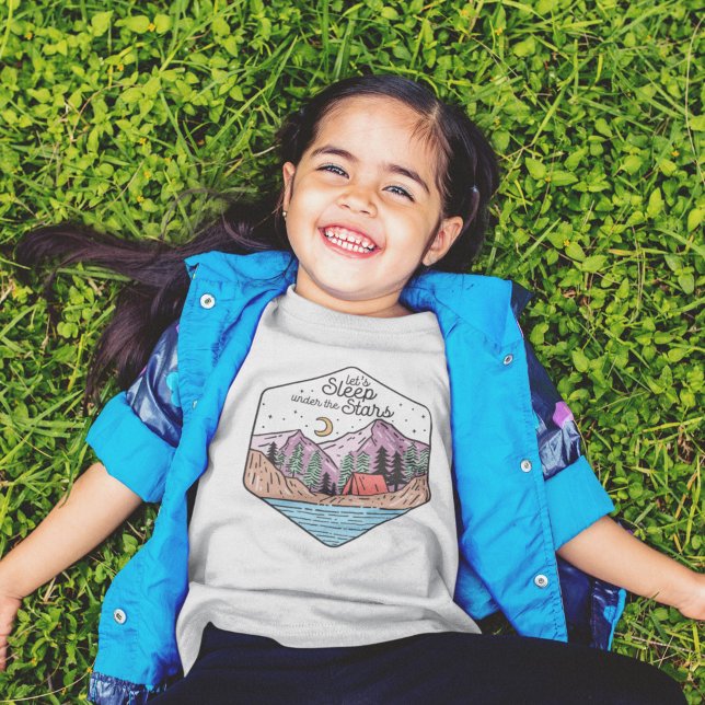 Camiseta Acampamento da família bonita (Criador carregado)