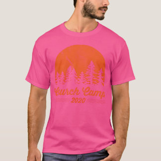 Camiseta Acampamento da Igreja Jesus Follower 2020 Distress
