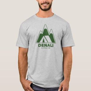 Camiseta Acampamento das Montanhas do Parque Nacional Denal
