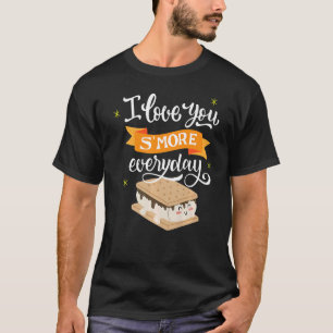 Camiseta Acampamento de Acampamento de Fogo de Acampamento 