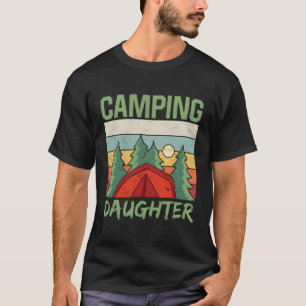 Camiseta Acampamento de acampamento do acampamento do acamp